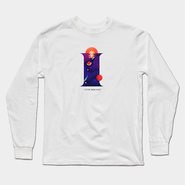 I initial Long Sleeve T-Shirt by asian tee